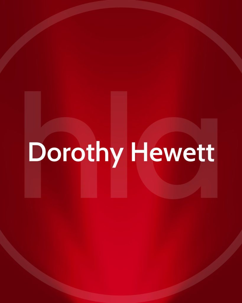 Dorothy Hewett HLA