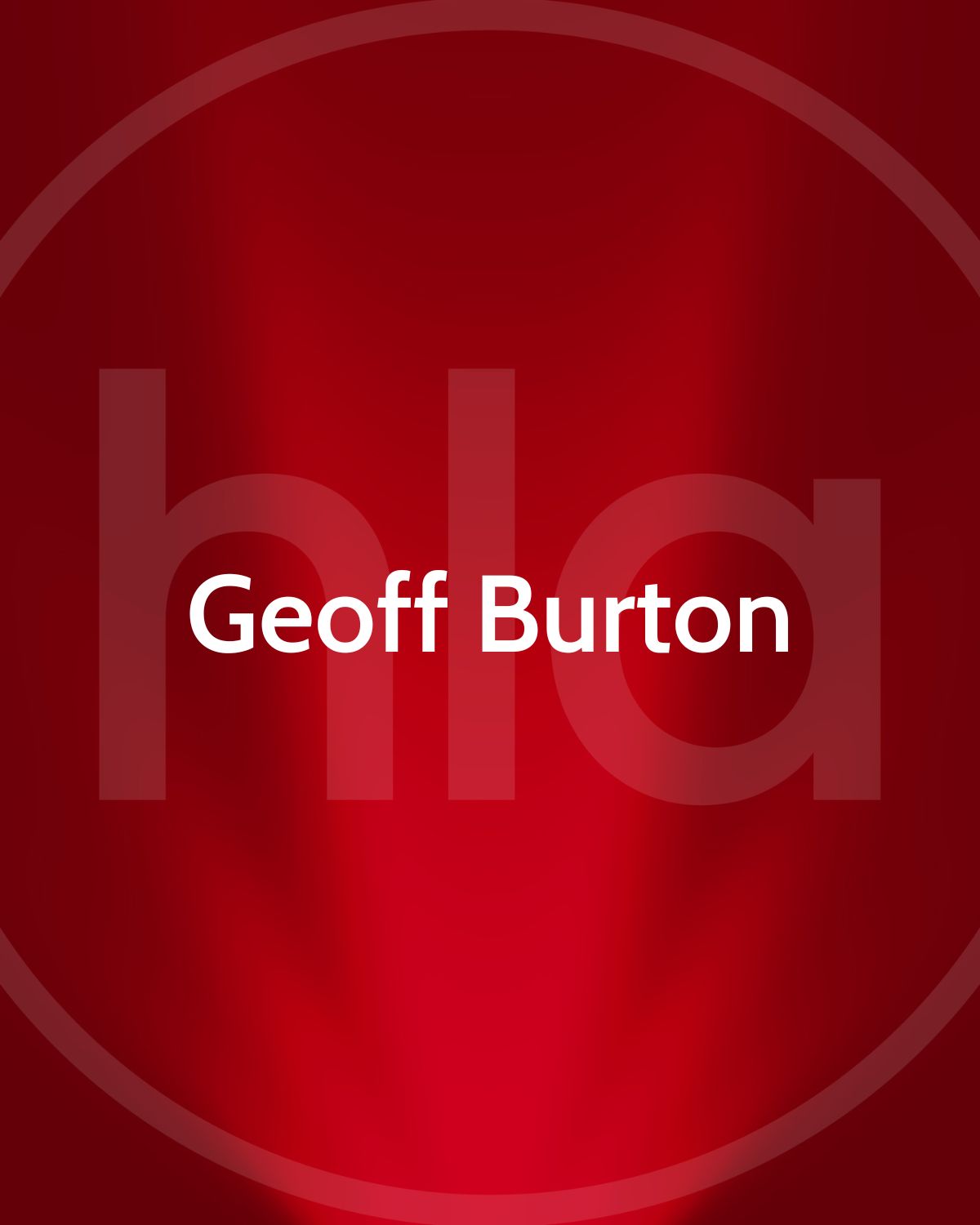 Geoff Burton HLA