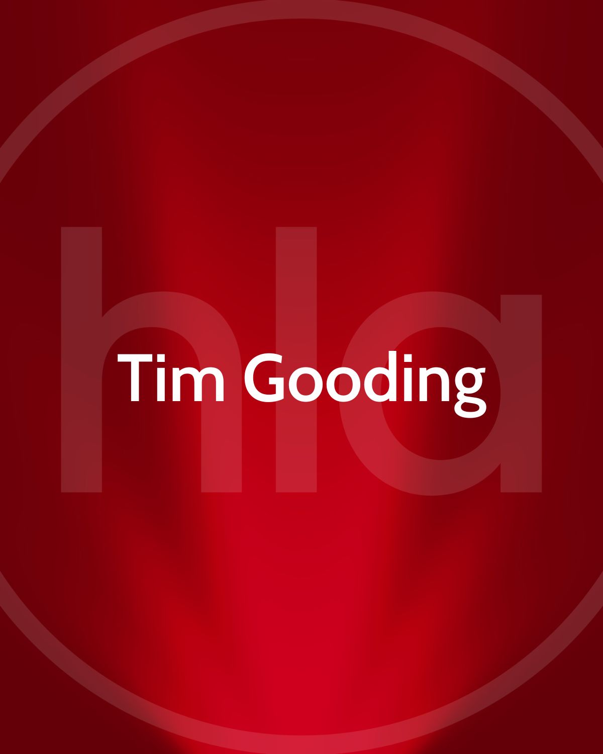 Tim Gooding HLA